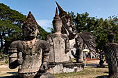 Vientiane , Laos. The Buddha Park (Xiang Khouan)  